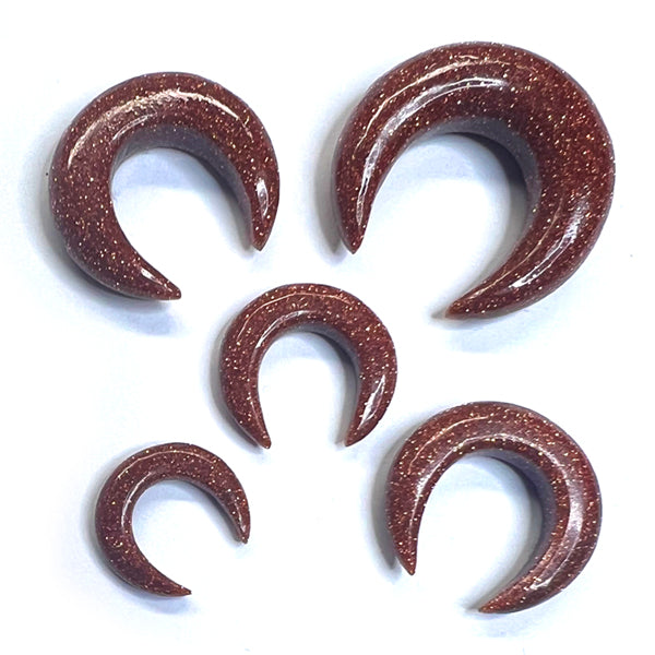 Red Goldstone Septum Pincer Tulsa Body Jewelry