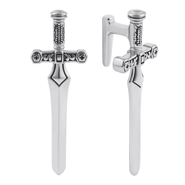 6g Stainless Sword Hangers Tulsa Body Jewelry
