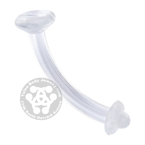 16g Clear Eyebrow Retainer