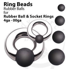 Large Gauge Threaded Ball by Body Circle Designs