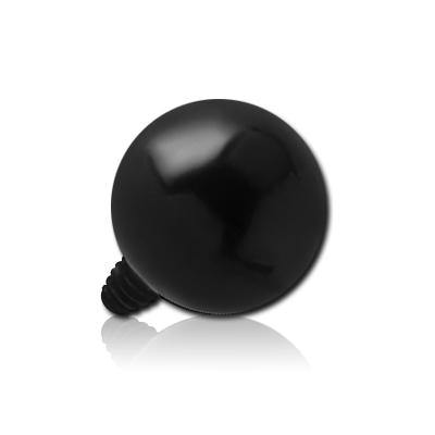 16g Black Titanium Ball - Tulsa Body Jewelry