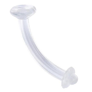 14g Clear Belly Button Retainer - Tulsa Body Jewelry