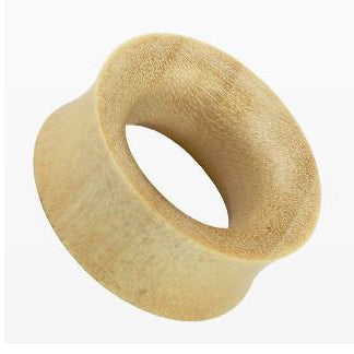 Black Wood Flower Top Single Flared Tunnels (0g-1 Black Wood Flower Top Single Flared Tunnels (0g-1