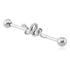 14g Snake Industrial Barbell - Tulsa Body Jewelry