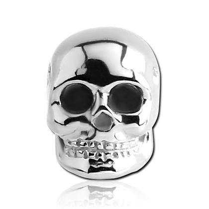 6mm Stainless Skull Replacement Bead - Tulsa Body Jewelry
