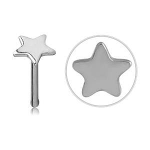 Stainless Star Nose Bone - Tulsa Body Jewelry