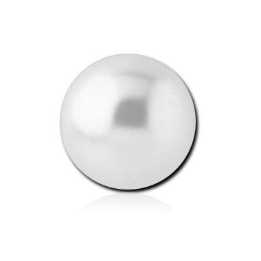 14g Pearl Replacement Balls (2-pack) - Tulsa Body Jewelry
