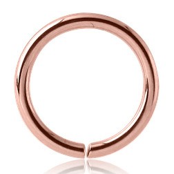 Rose Gold Plated Continuous Ring