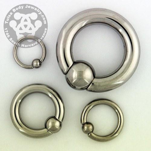 16g Captive Bead Ring by Industrial Strength - Tulsa Body Jewelry
