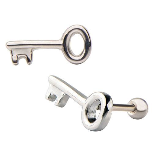 Key Cartilage Barbell | Tulsa Body Jewelry