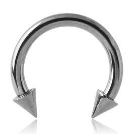 14g Stainless Spiked Circular Barbell - Tulsa Body Jewelry