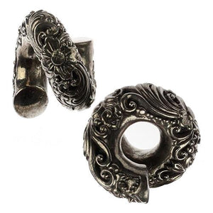 Ear Weights - 1/2" Ornate Coils By Evolve Jewelry