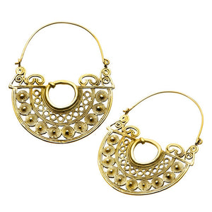 18g Naro Brass Earrings