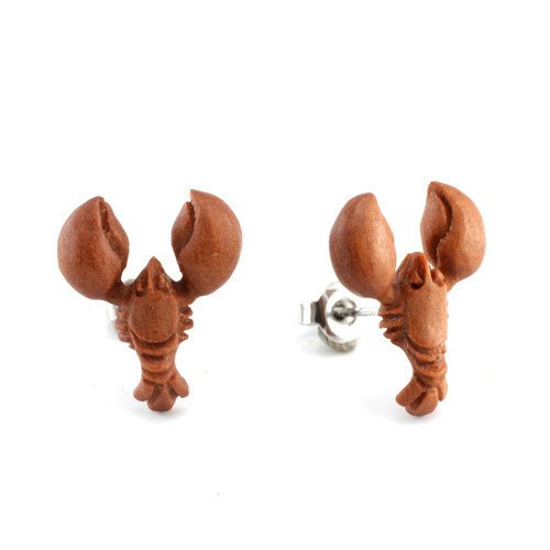 Lobster Earrings by Urban Star Organics