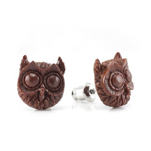 Night Owl Earrings by Urban Star Organics
