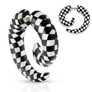 Checkered Fake Spirals