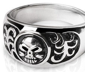 Stainless Skull Design Ring