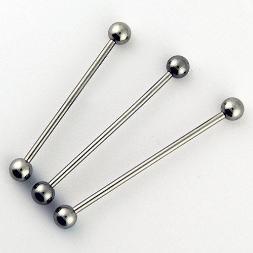 16g Stainless Industrial Barbell