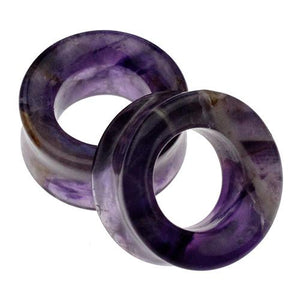 Plugs - Amethyst Eyelets By Oracle Body Jewelry