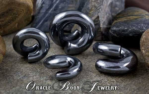Hematite Coils by Oracle Body Jewelry