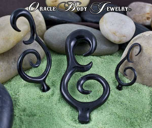 Horn Dew Drop Hangers by Oracle Body Jewelry