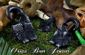Horn Hibiscus Hangers by Oracle Body Jewelry