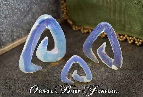 Opalite Trinity Spirals by Oracle Body Jewelry
