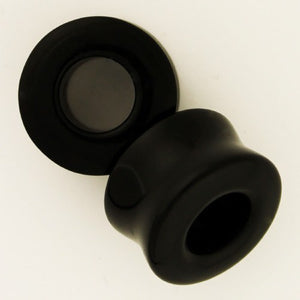 Thick Walled Black Glass Tunnels