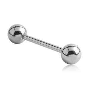 12g Stainless Straight Barbell by Body Circle Designs - Tulsa Body Jewelry