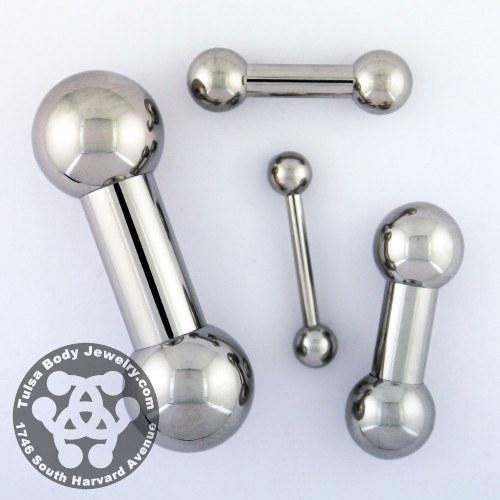 14g Stainless Straight Barbell by Body Circle Designs - Tulsa Body Jewelry